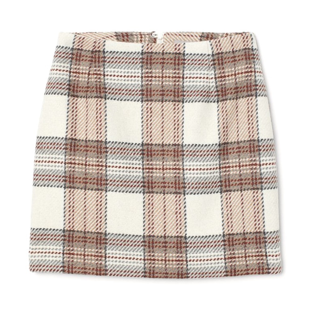 H&M Short Wool-Blend Skirt